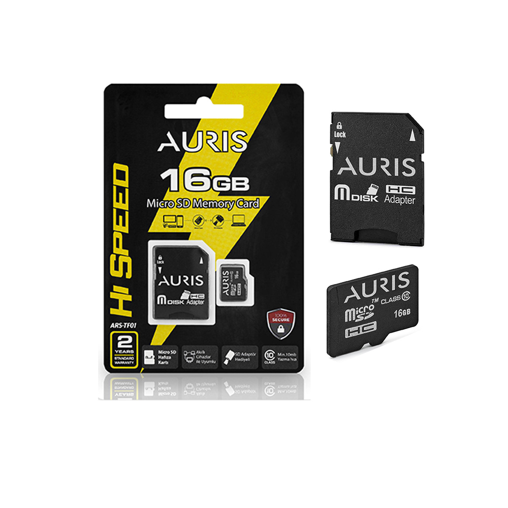 AURİS 16GB MİCRO SD HAFIZA KARTI